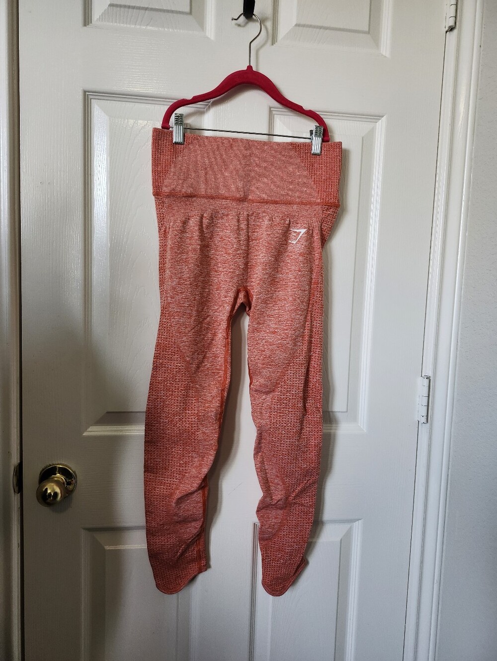 Gymshark Coral Seamless High-Waist Leggings